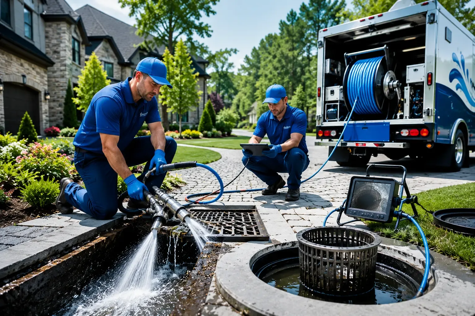Local outdoor drain cleaning professionals in Beasley, TX