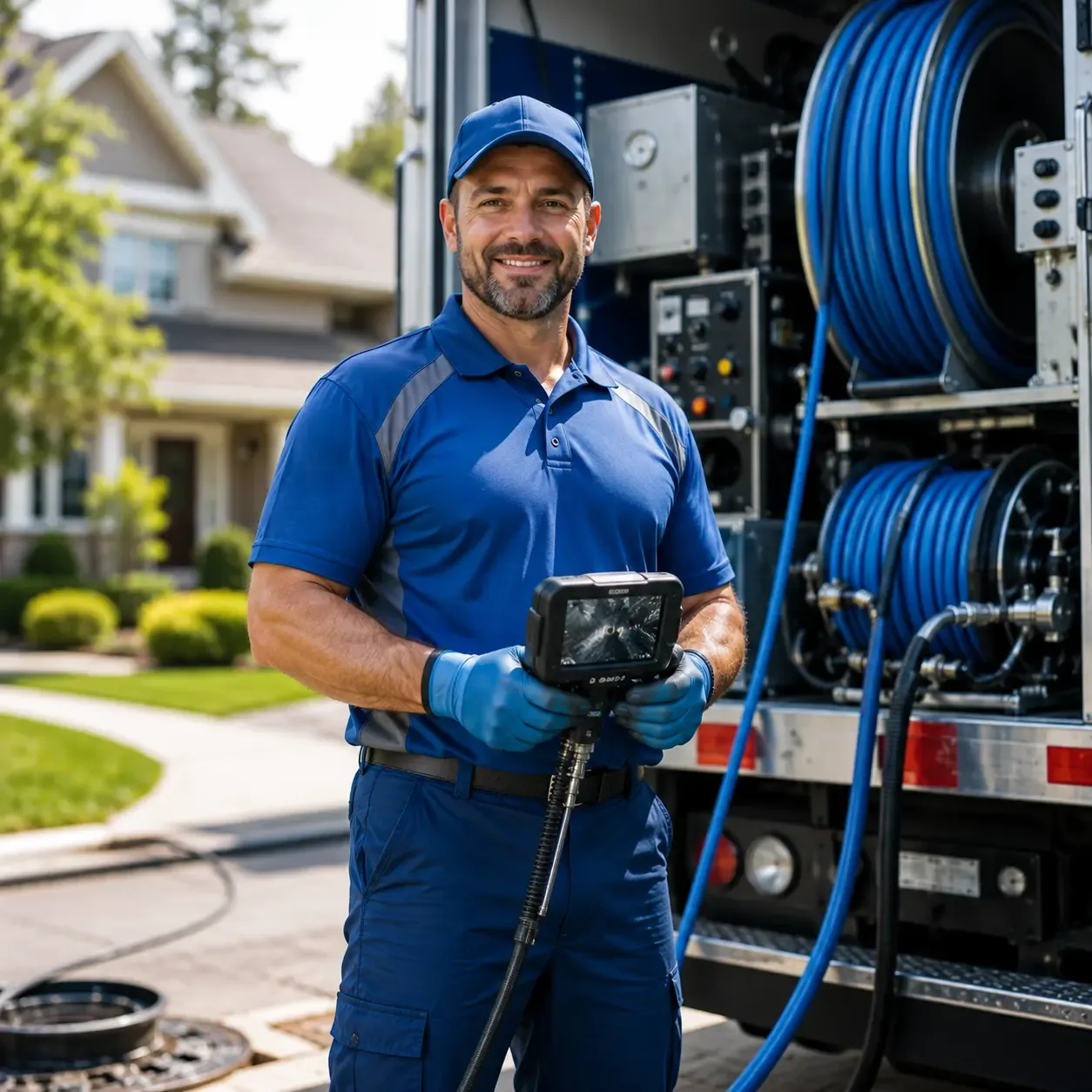 Local outdoor drain cleaning specialists in Beasley, TX